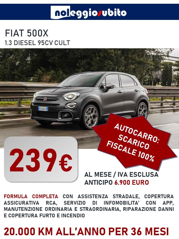 Fiat 500X Autocarro N1 Offerta