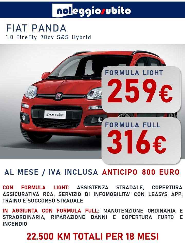 Fiat PANDA Hybrid Speciale Neopatentati